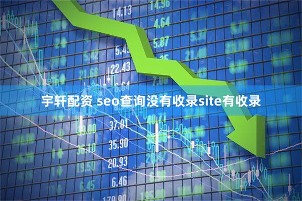 宇轩配资 seo查询没有收录site有收录